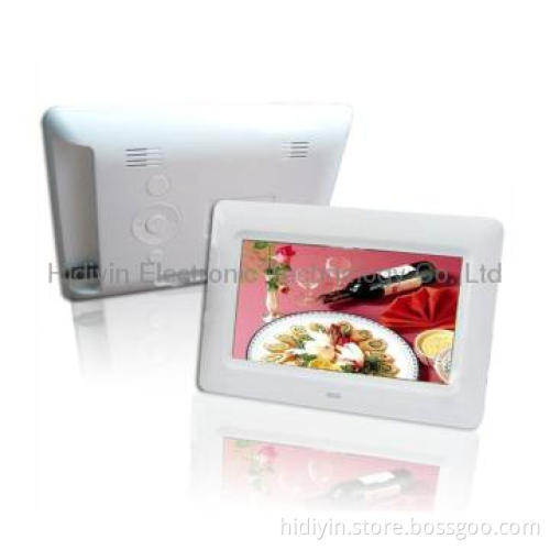 2014 New 7"-19",9"-65" SD/USB/Wifi 7" plastic digital picture frame